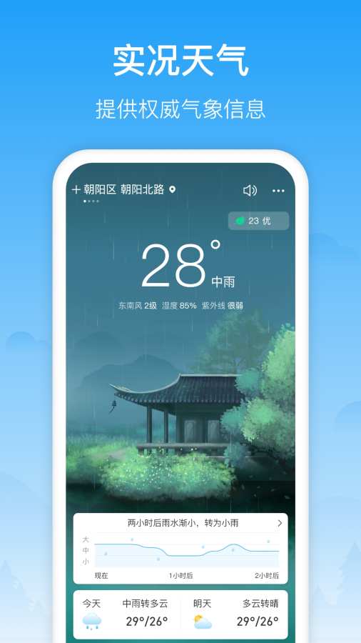 相雨天气截图0