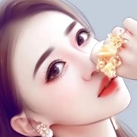 吃棒棒糖的大男孩